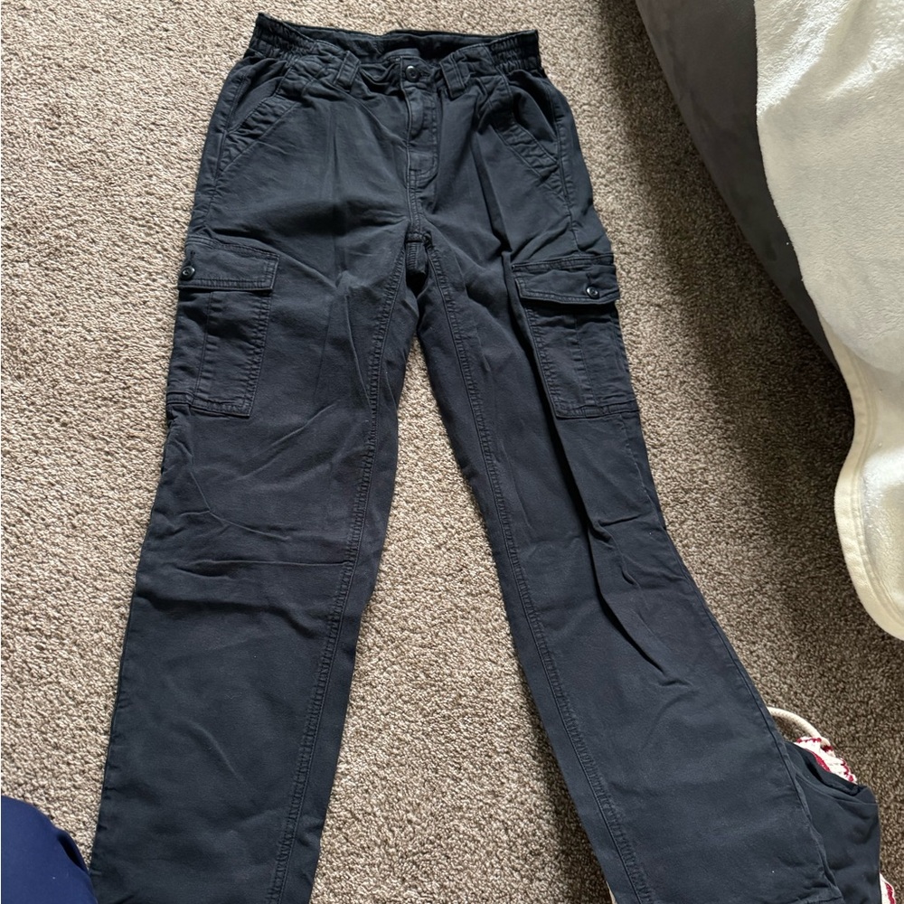 American Eagle Outfitters Black Straight Leg Pants